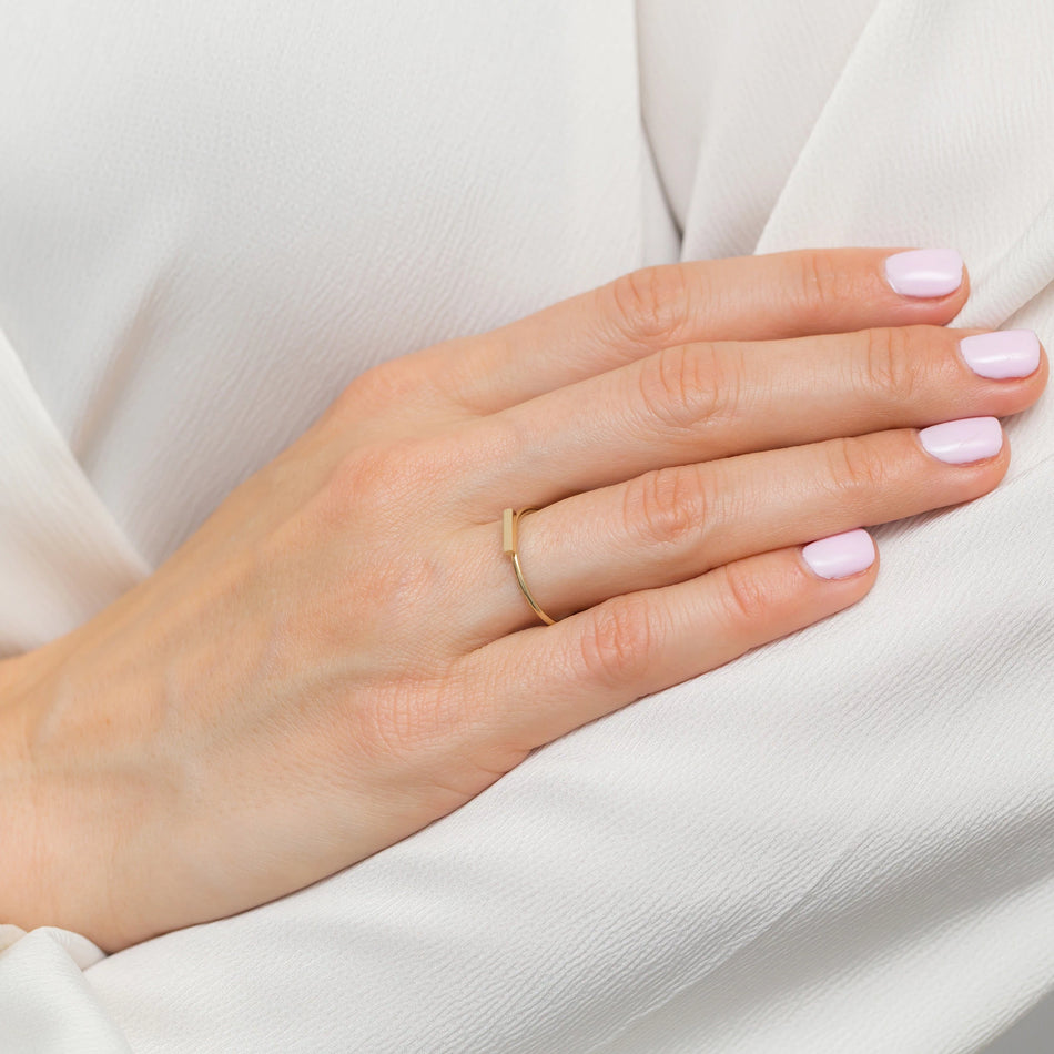 Subtle Gold Ring