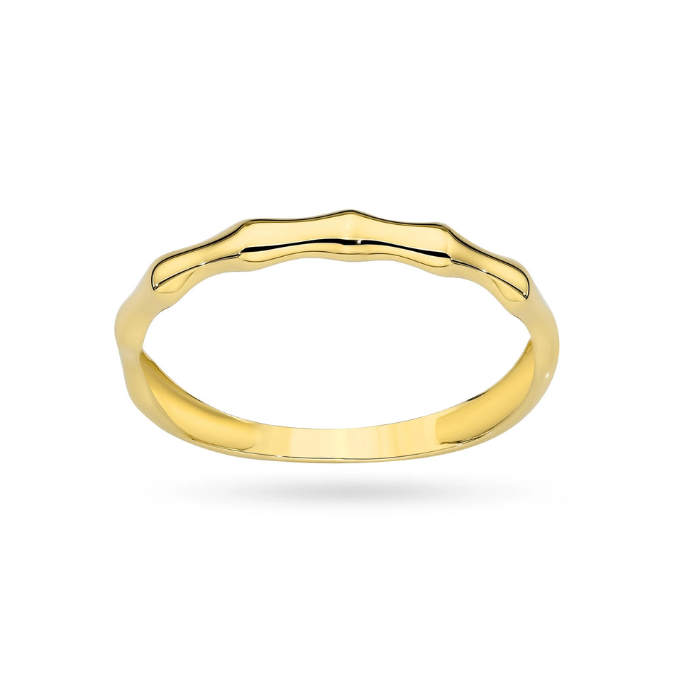 Subtle Gold Ring Polygon