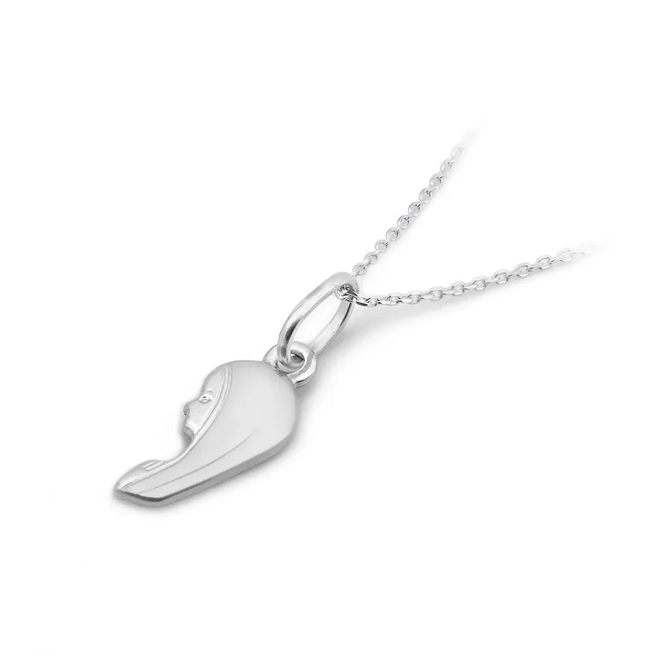 Gold Our Lady of Fatima Pendant