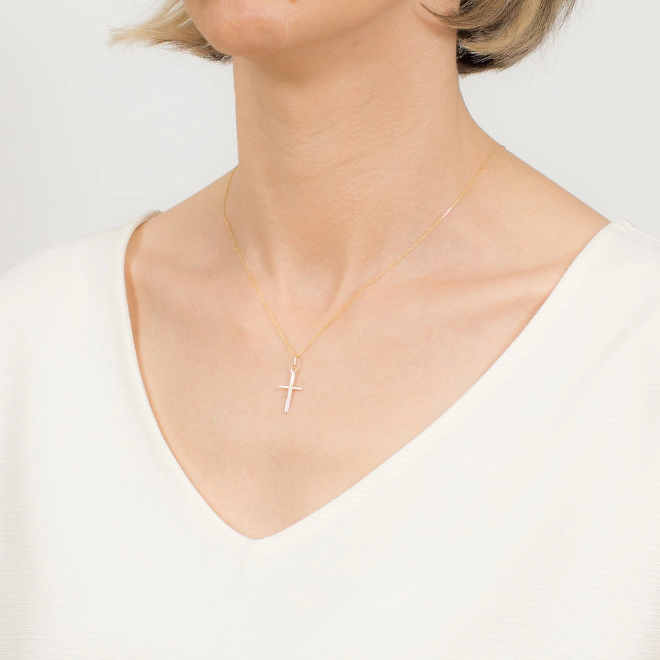 Gold Cross Pendant
