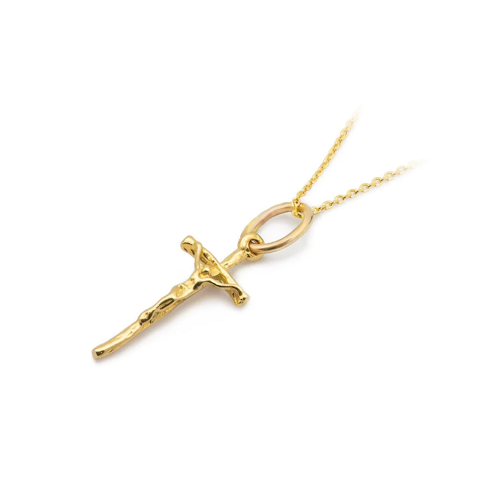Gold Cross Pendant