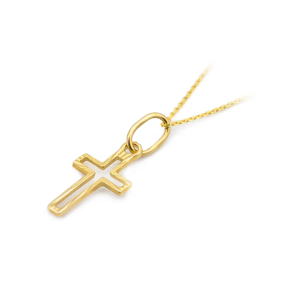 Gold Cross Pendant