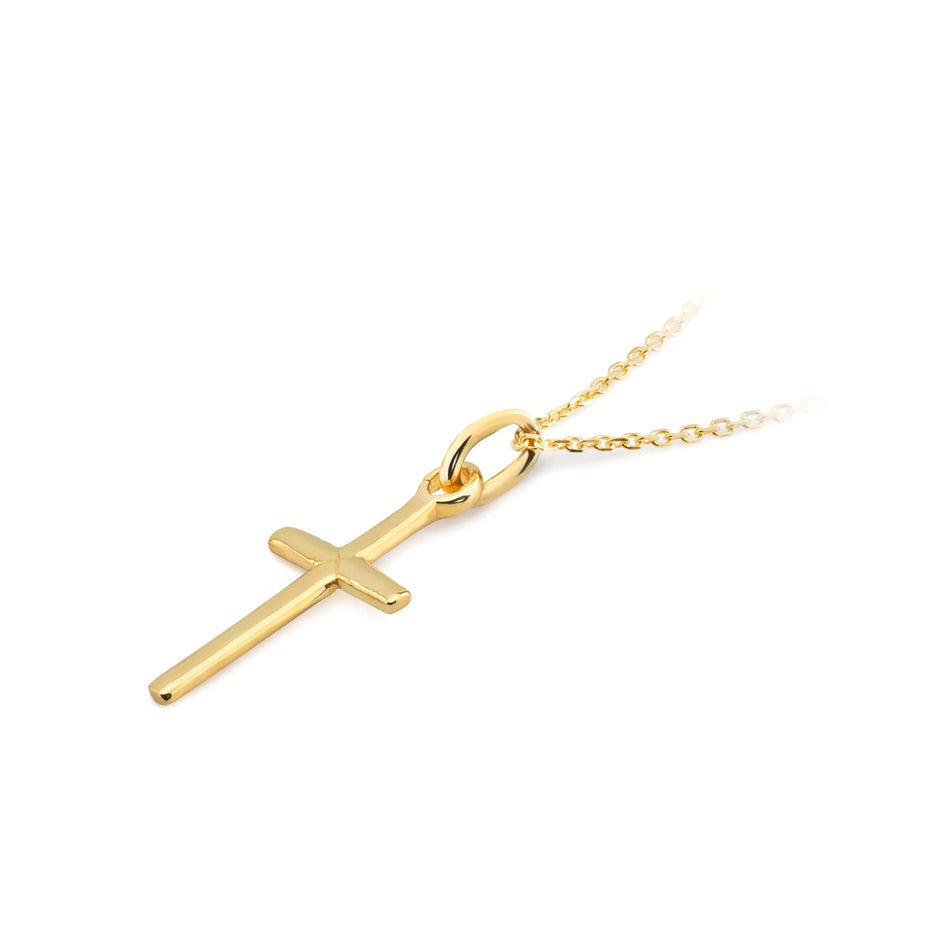 Gold Cross Pendant