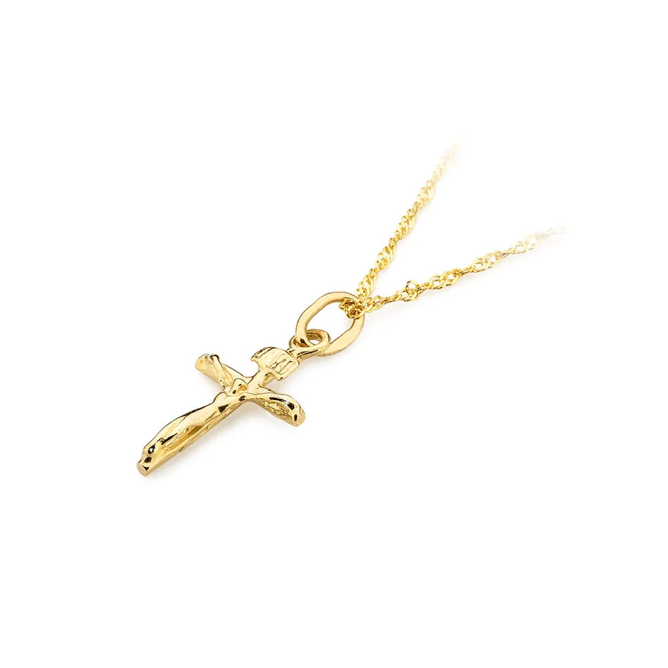 Gold Cross Pendant