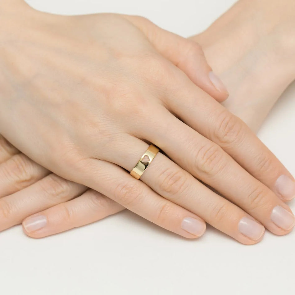 Pozlacený Stříbrný nastavitelný prsten