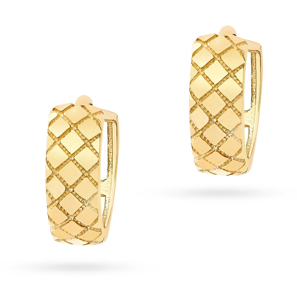 Gold Creole Earrings