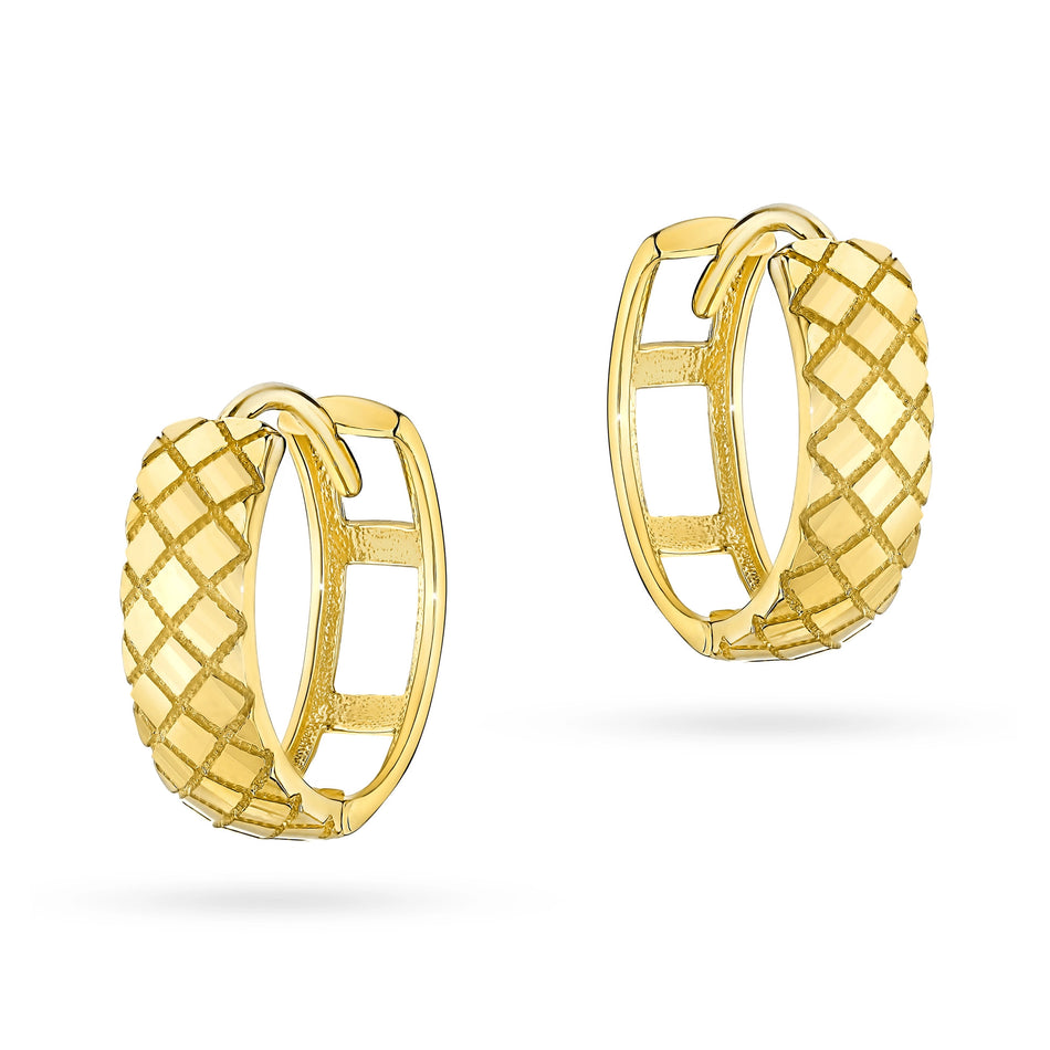 Gold Creole Earrings