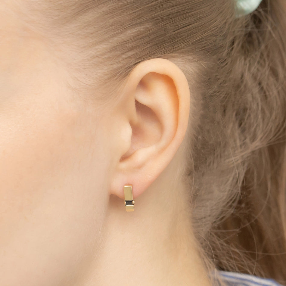 Zlaté náušnice s Anglickým zapínáním