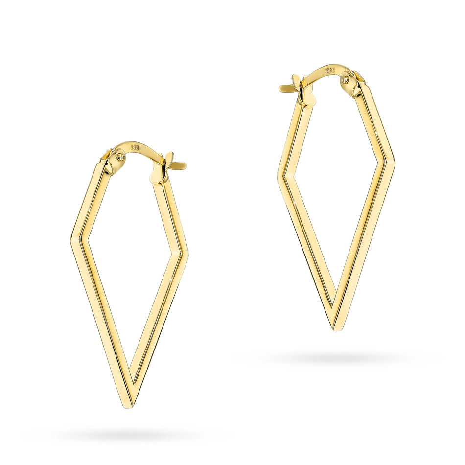 Gold Creole Earrings