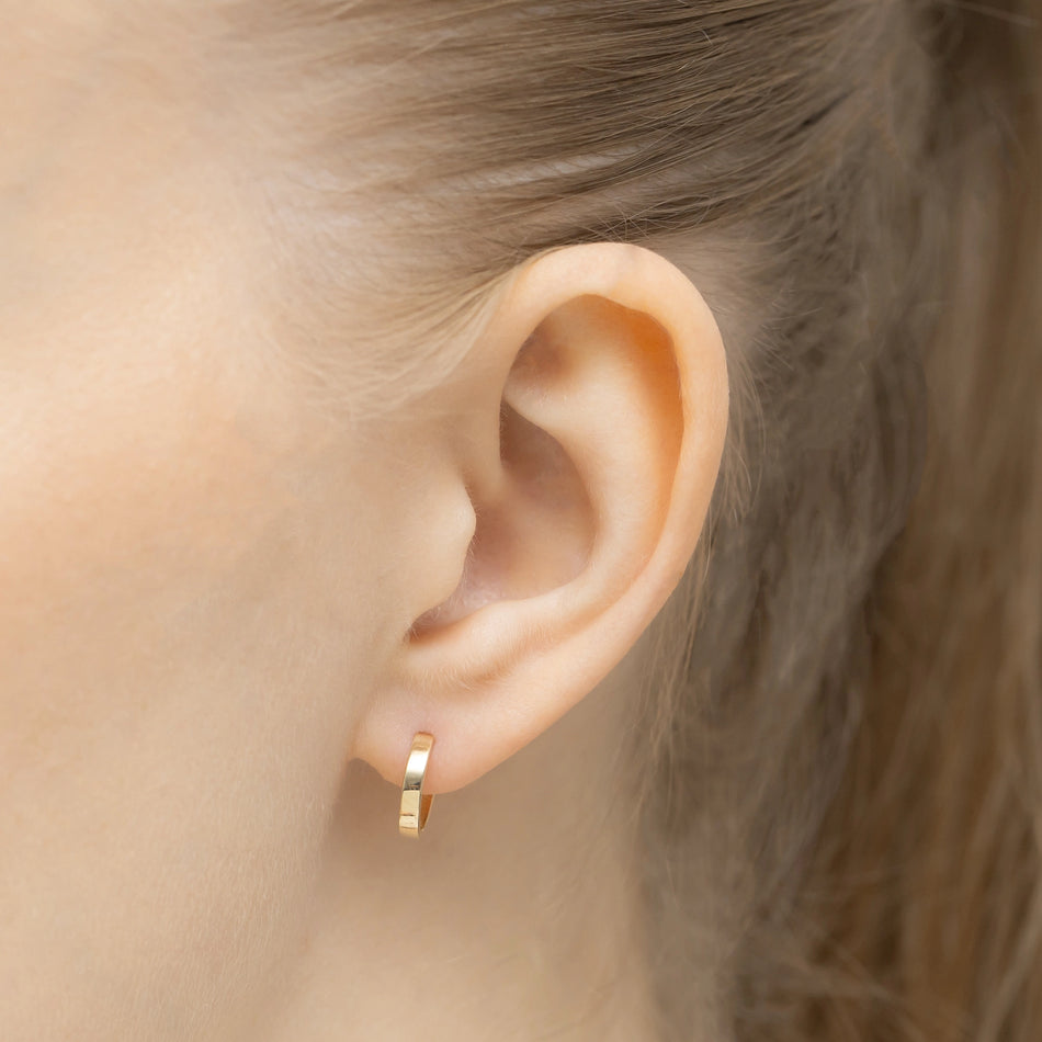 Gold Creole Earrings