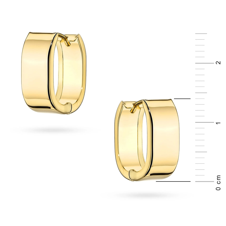 Gold Creole Earrings