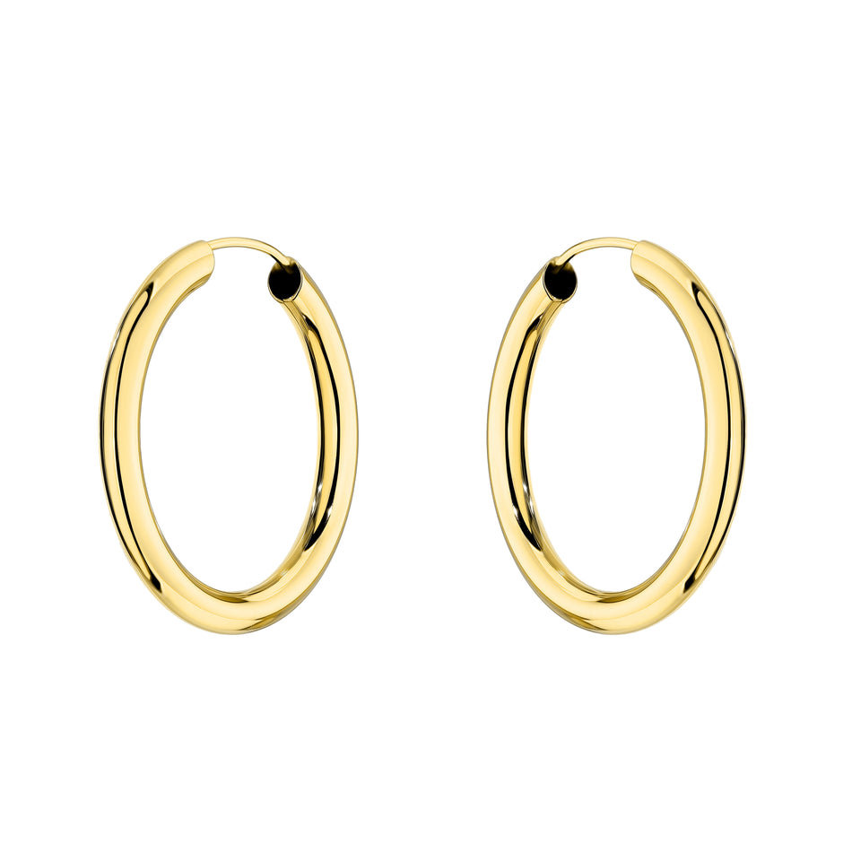 Gold Creole Earrings