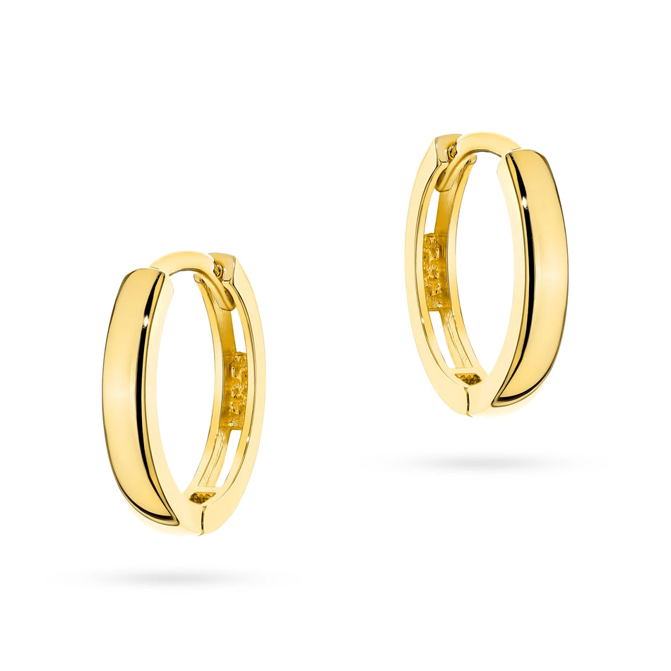 Gold Creole Earrings