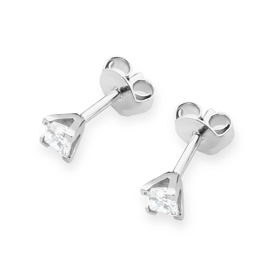 Zlaté náušnice s diamanty 0,15 ct