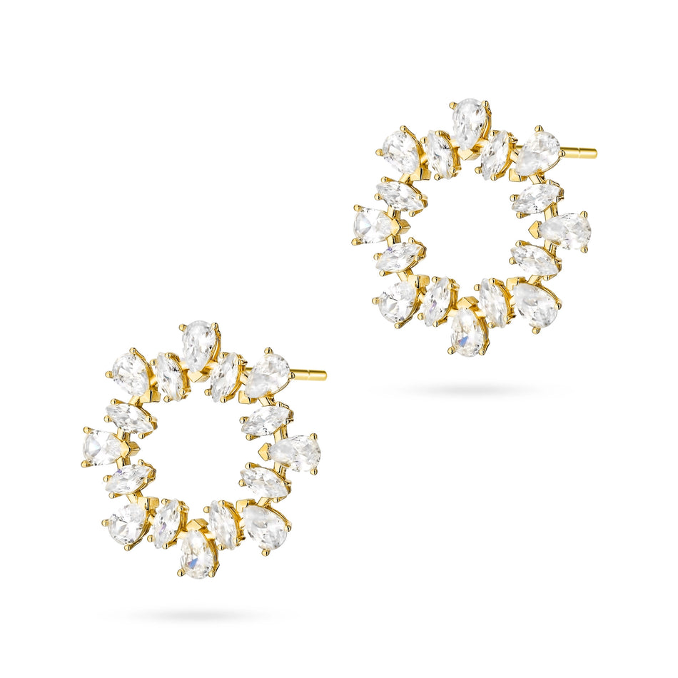 Gold-plated Silver Stud Earrings