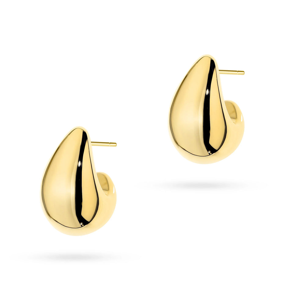 Silver Stud Drops Earrings