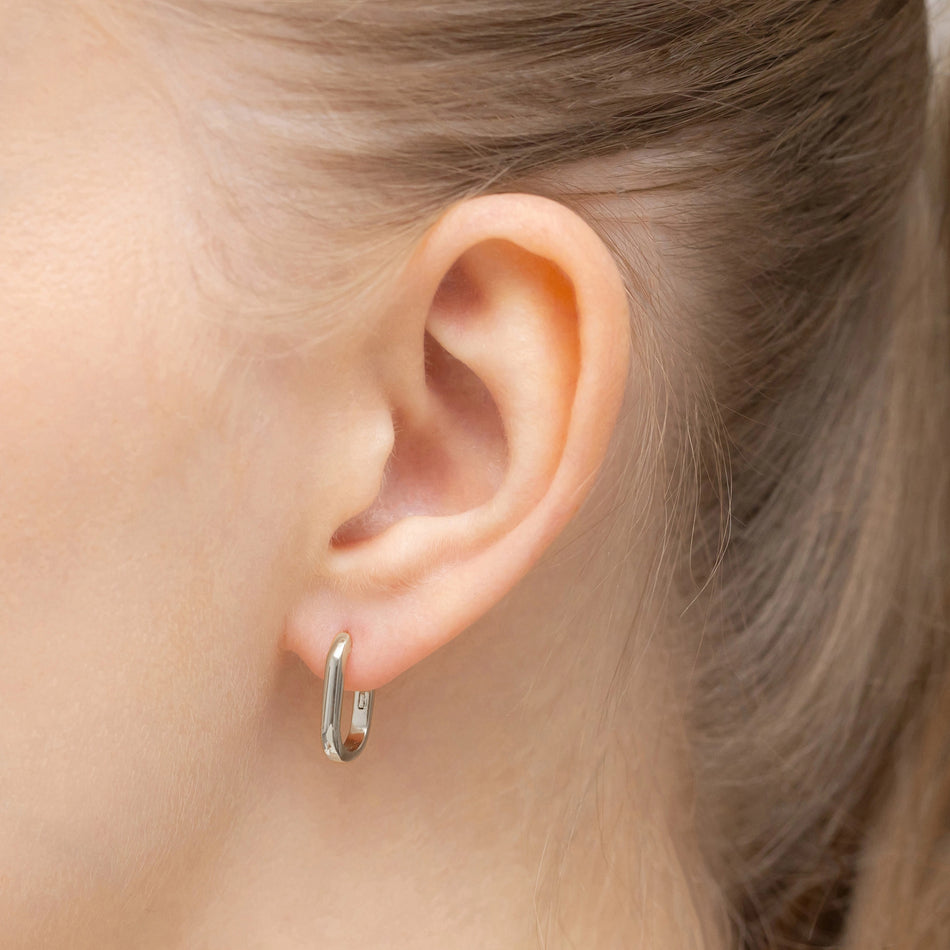 Stříbrný náušnice