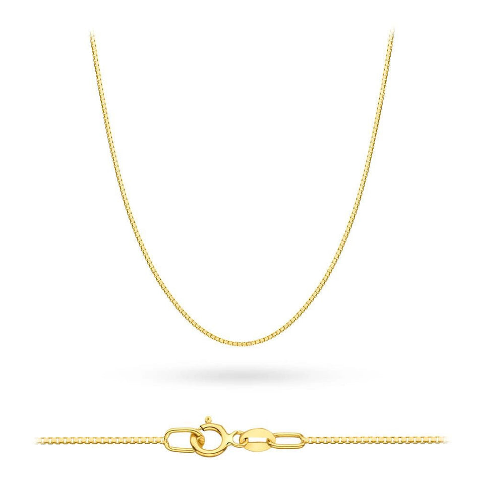Gold Box Chain 0.5mm