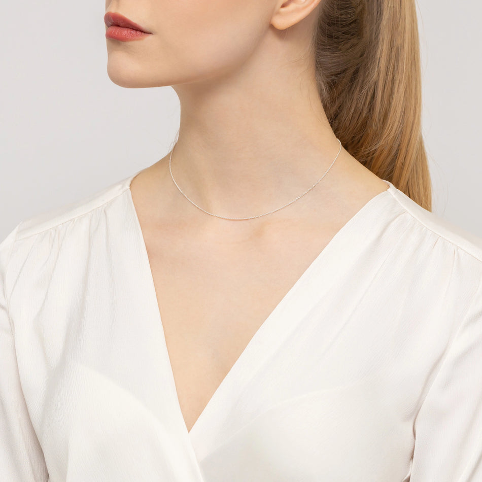 Silver Rolo Chain 1.1mm