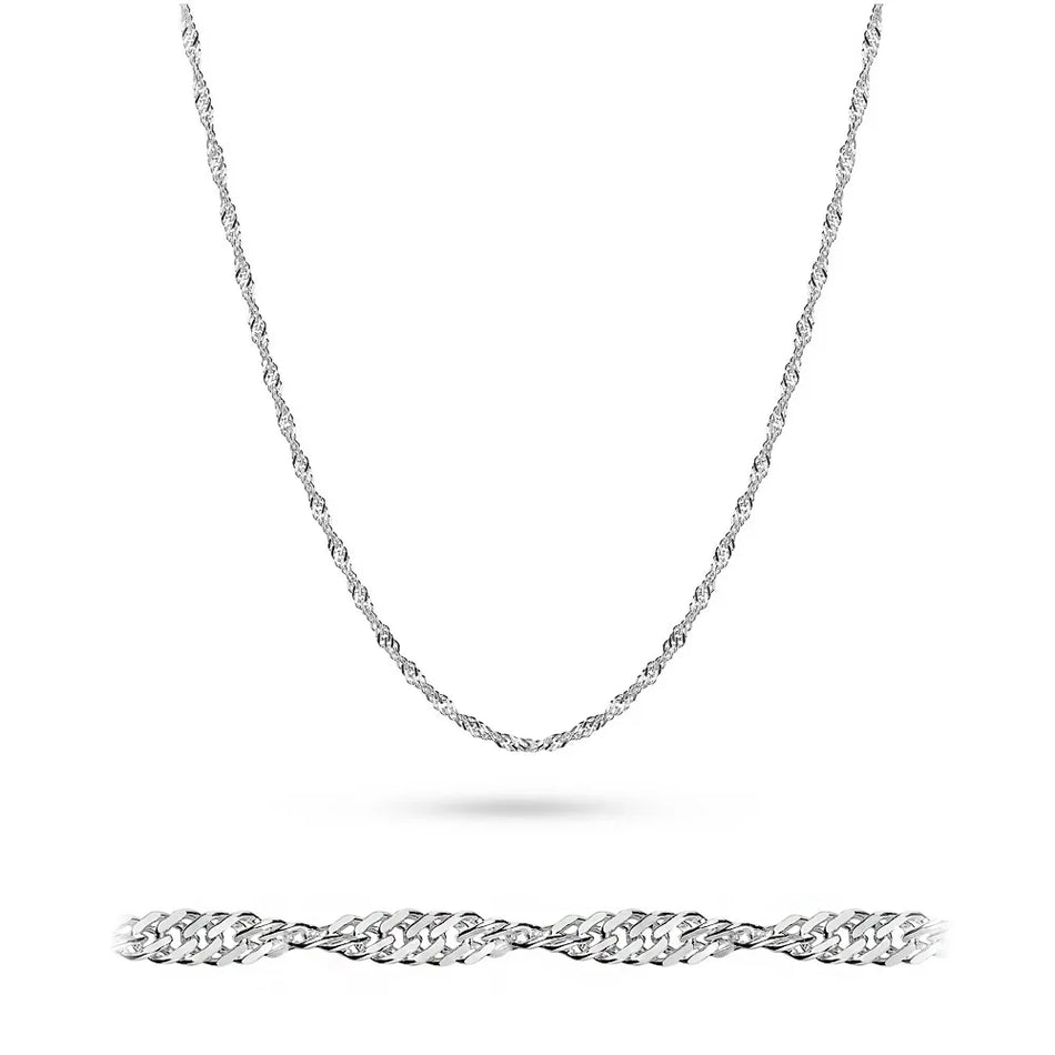 Silver Singapore Chain 1.8mm