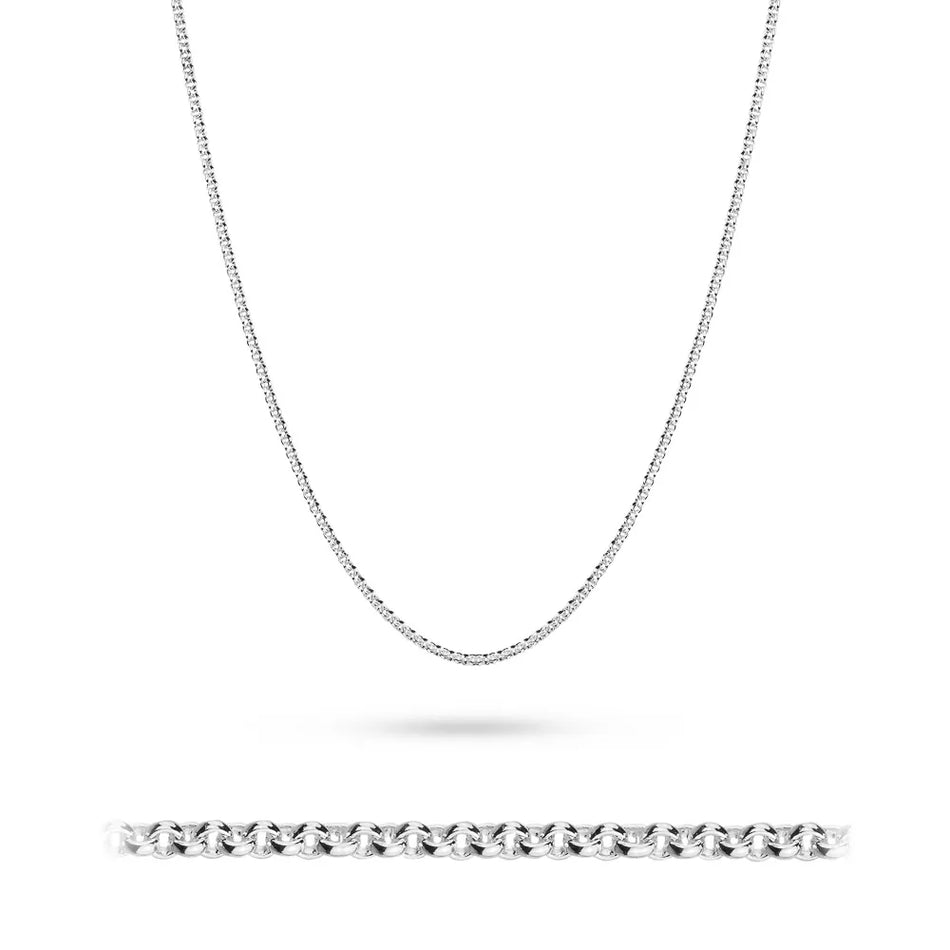 Silver Rolo Chain 1.5mm