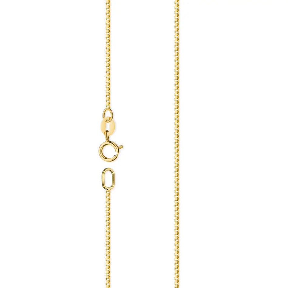 Gold Box Chain 0.5mm