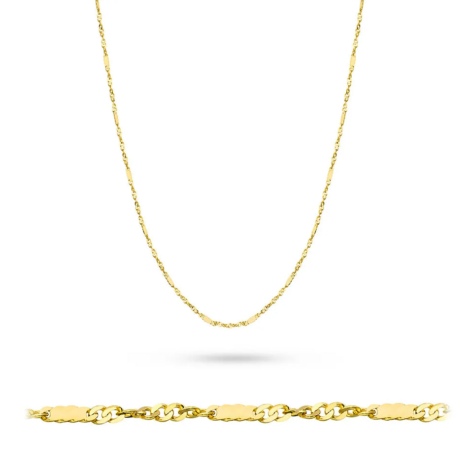 Gold Singapore Chain 1.2mm