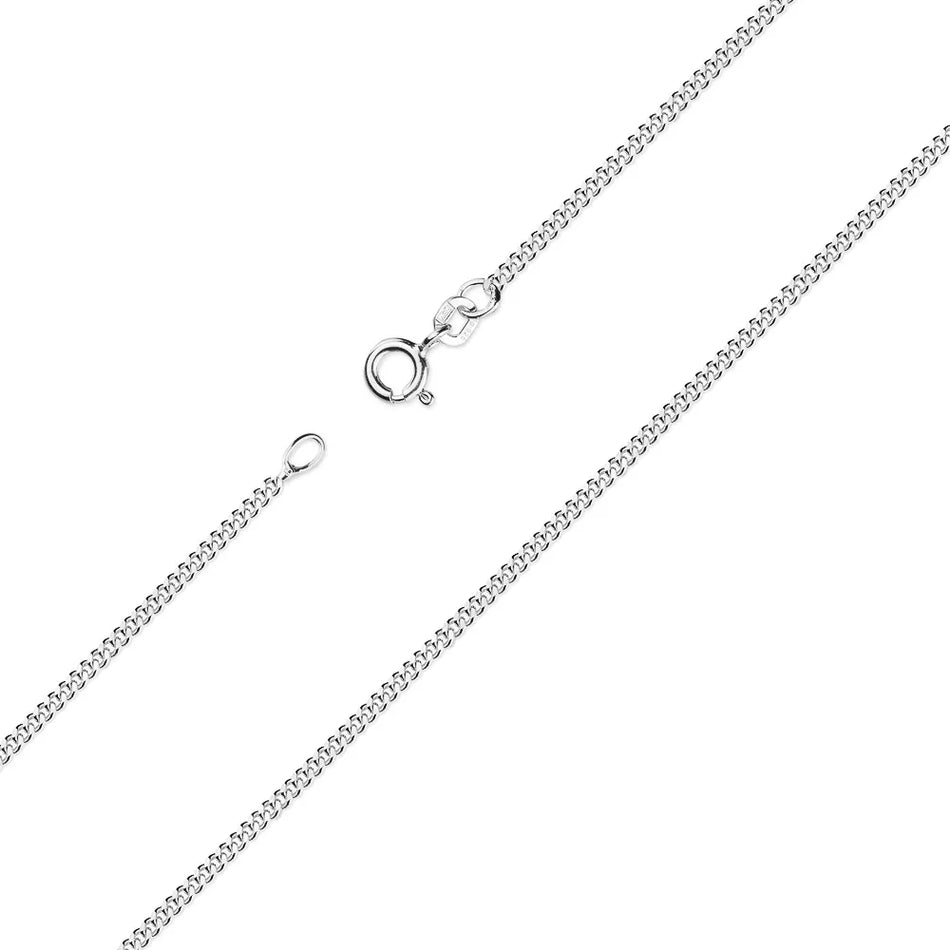 Men's Silver Curb Chain 2.1mm