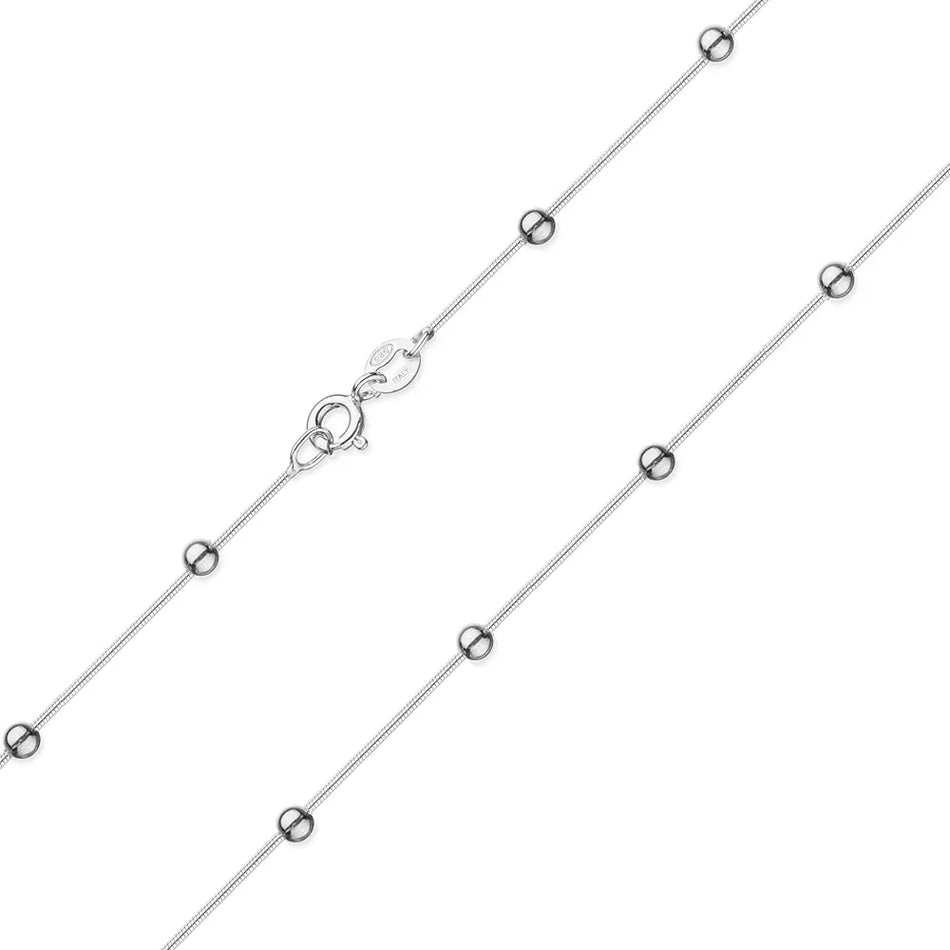 Silver Rope Chain 1.0mm