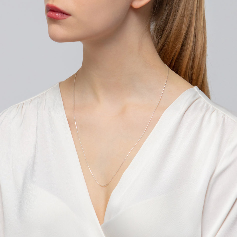 Silver Rope Chain 0.7mm