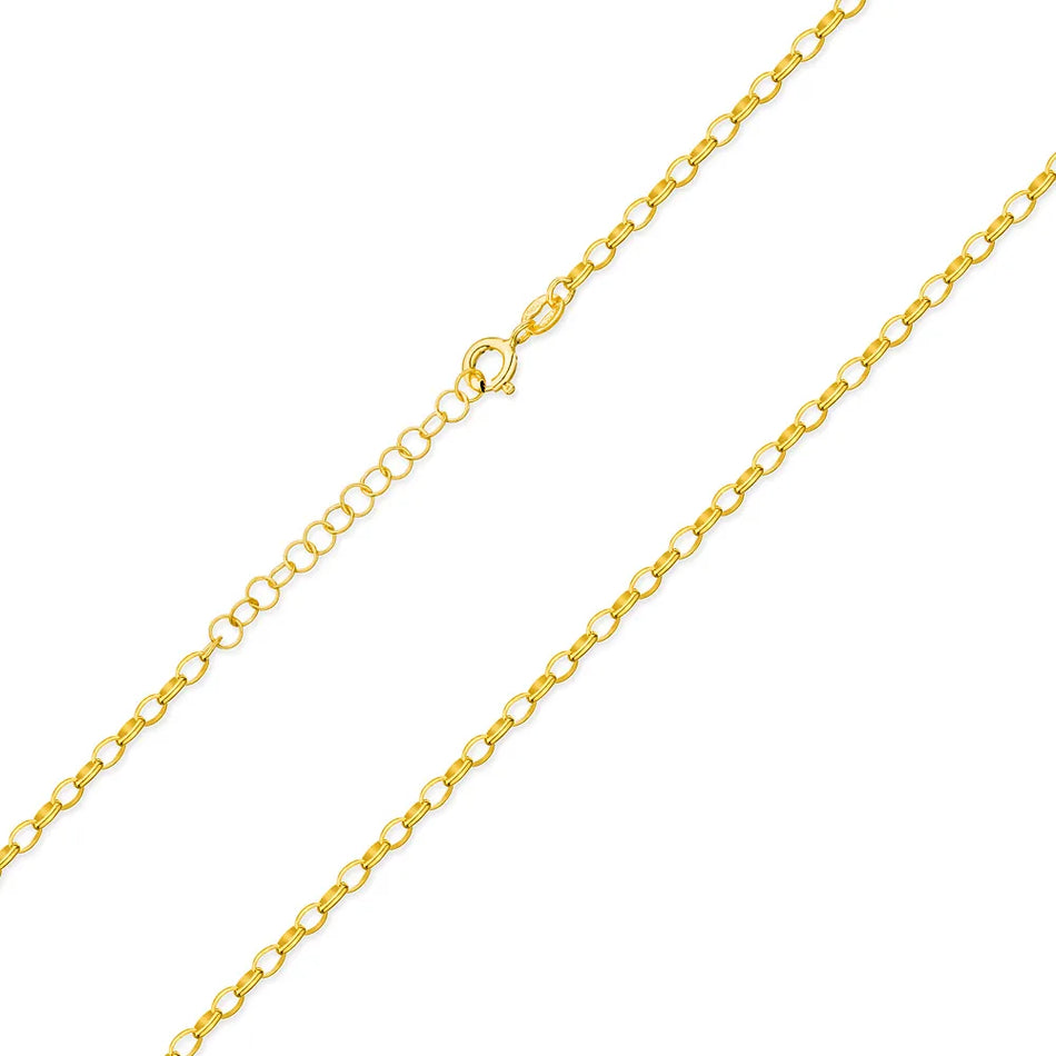 Gold-plated Silver Rolo Chain 2.8mm
