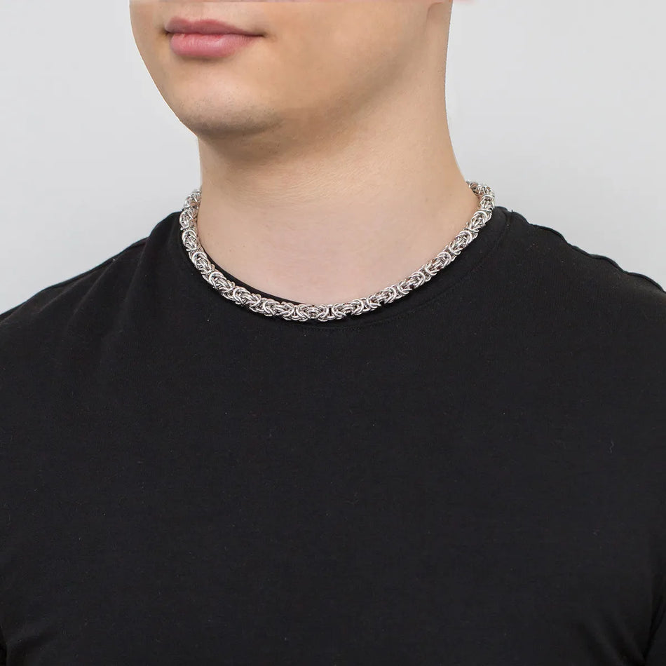 Pánský stříbrný královský řetízek 8.0mm