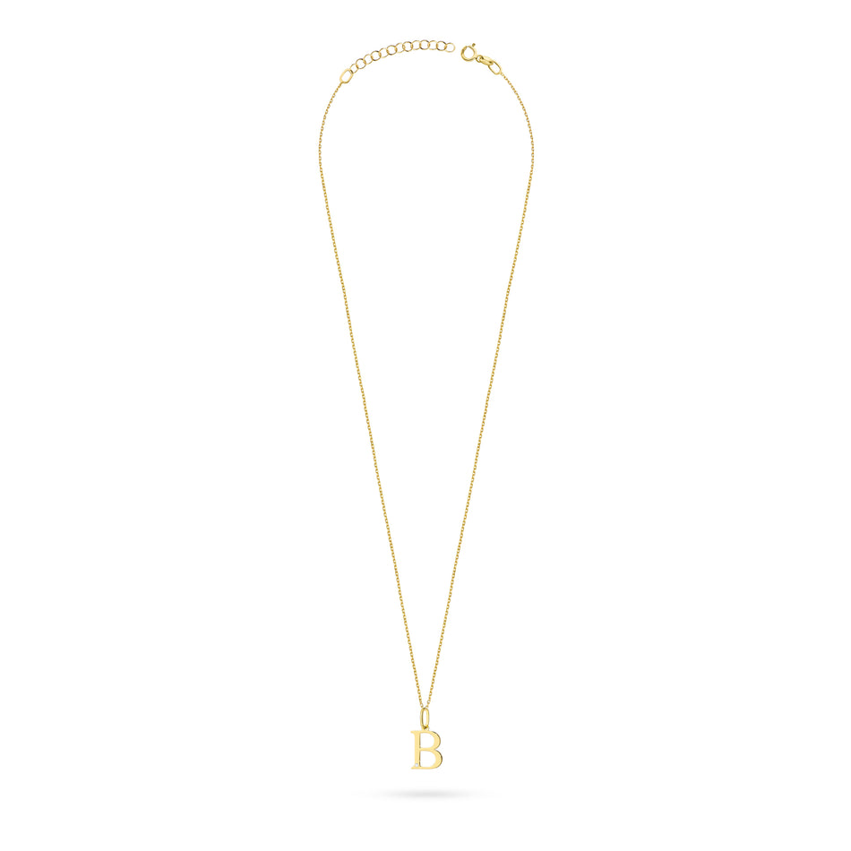 Gold Necklace with 0.005ct Diamond