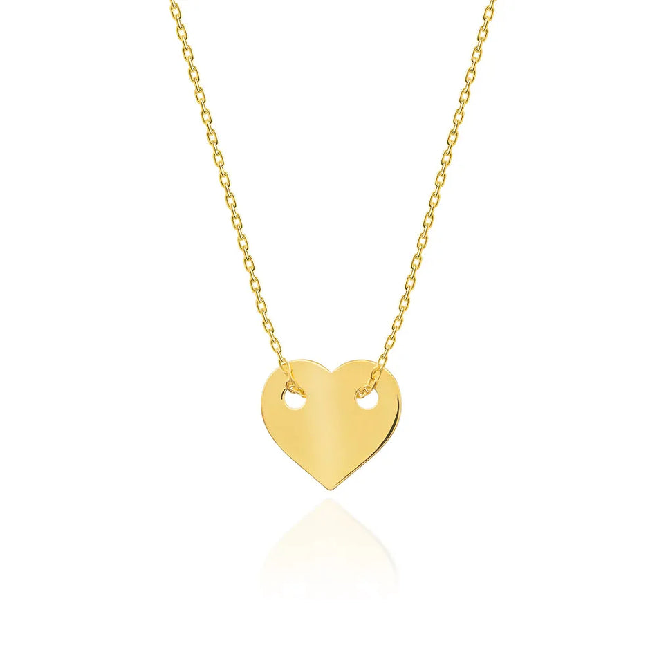 Gold-plated Silver NecklaceHeart