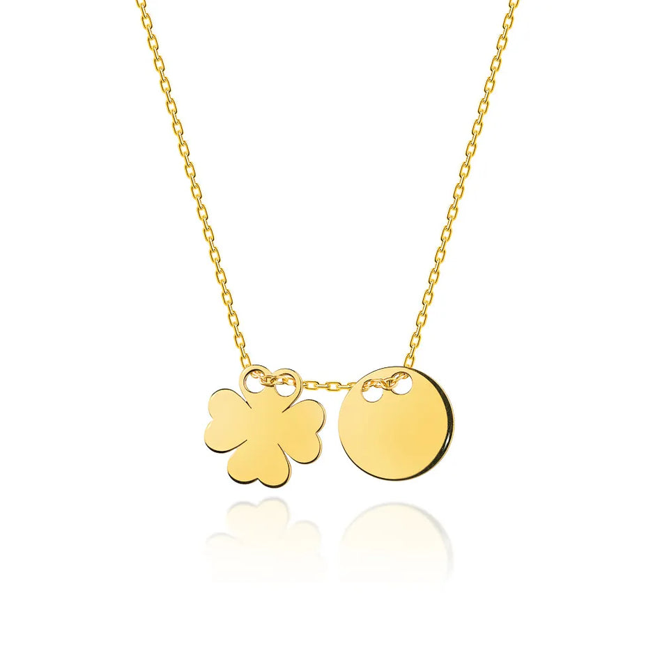 Gold-plated Silver Necklace Rings