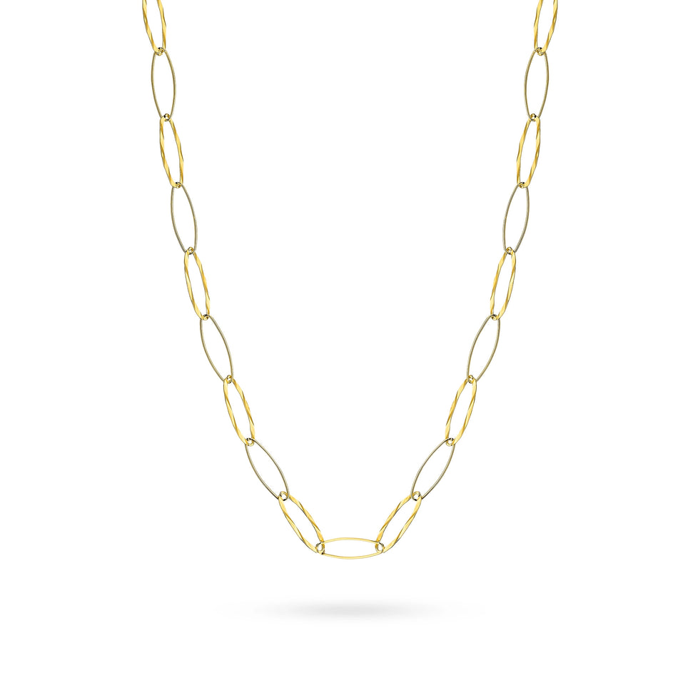 Gold-plated Silver Necklace Links