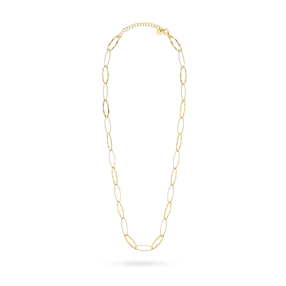 Gold-plated Silver Necklace Links