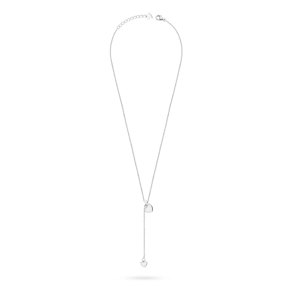 Silver Necklace Heart