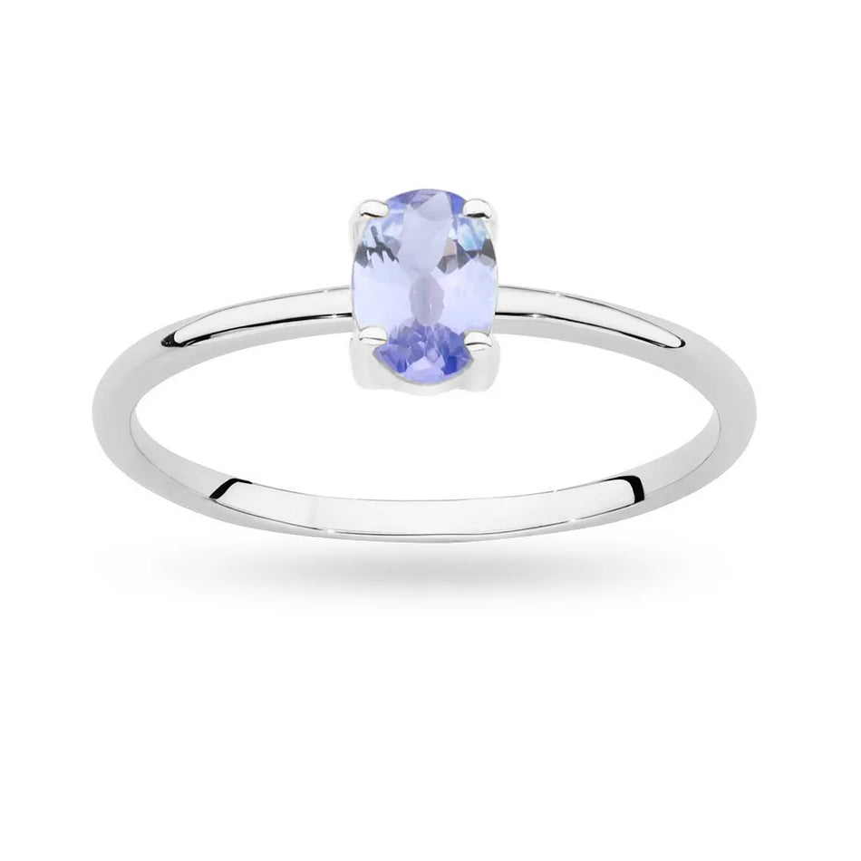 Gold Ring with 0.40ct Tansanit