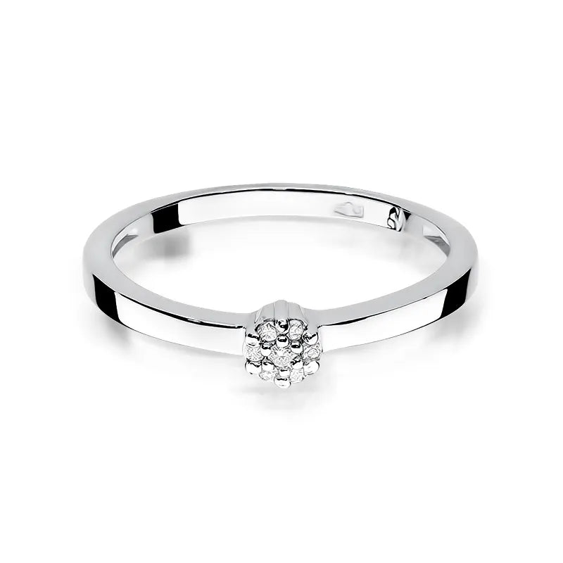 Gold Ring with 0.035ct Diamonds