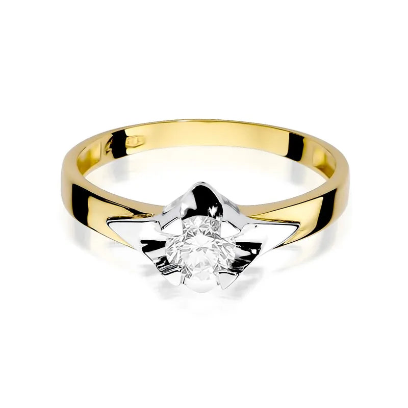 Gold Ring with 0.50ct Diamond