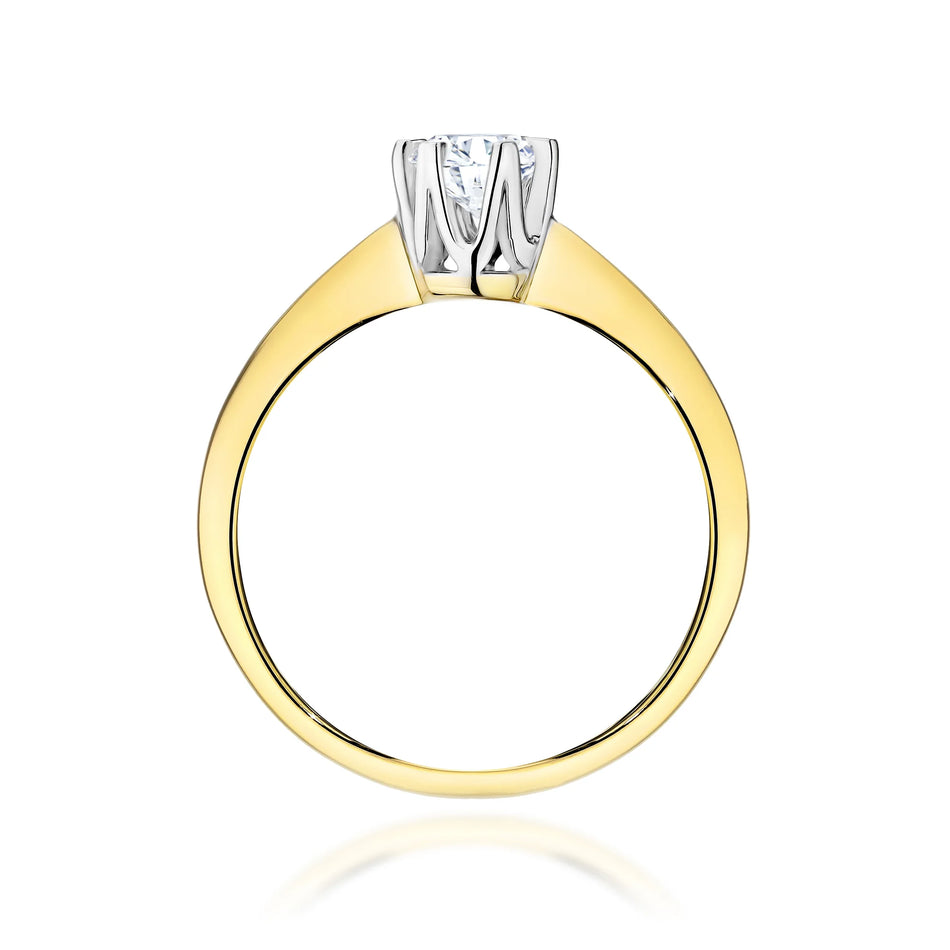 Gold Ring with 0.50ct Diamond