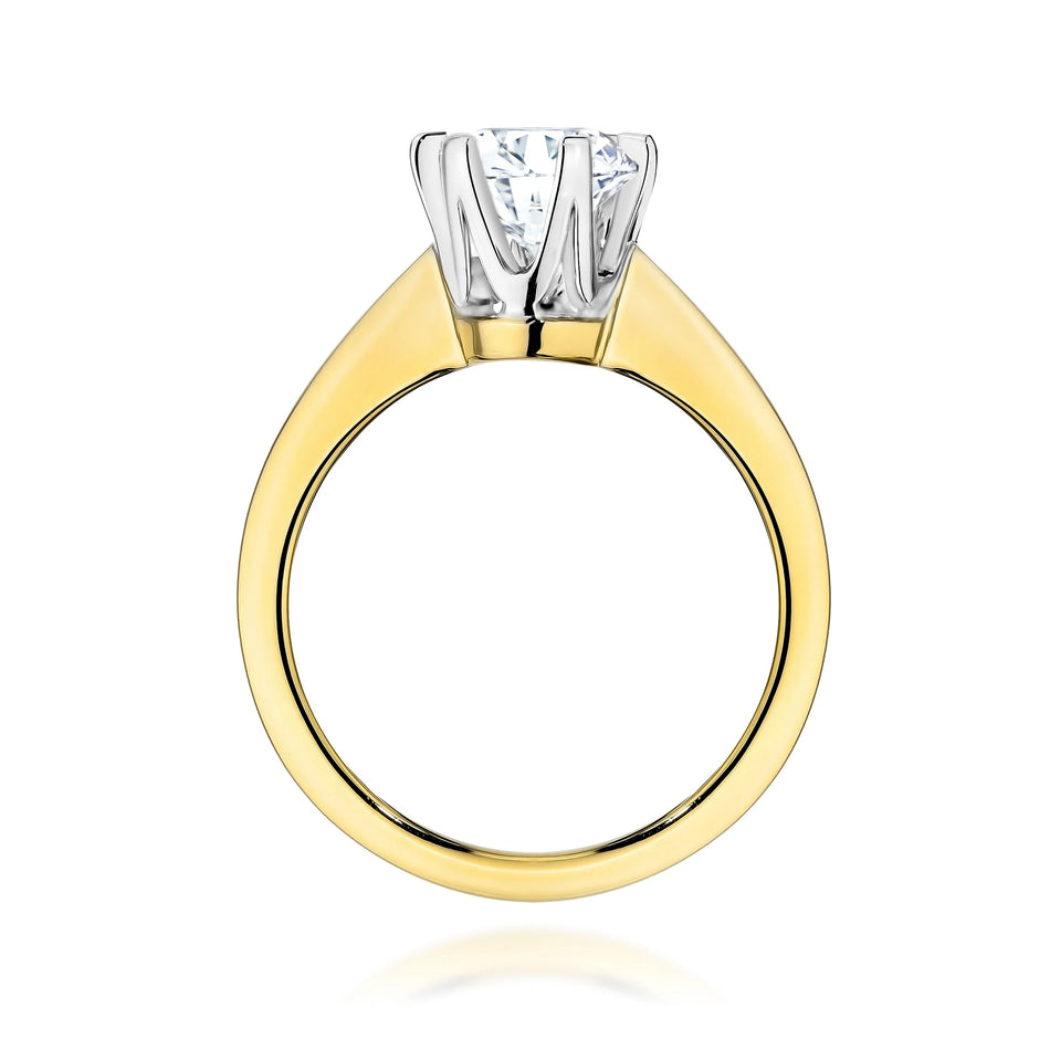 Gold Ring with 1.00ct Diamond