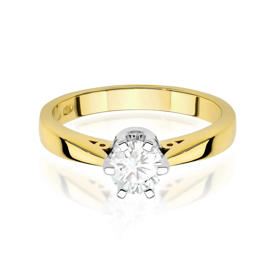 Gold Ring with 1.00ct Diamond