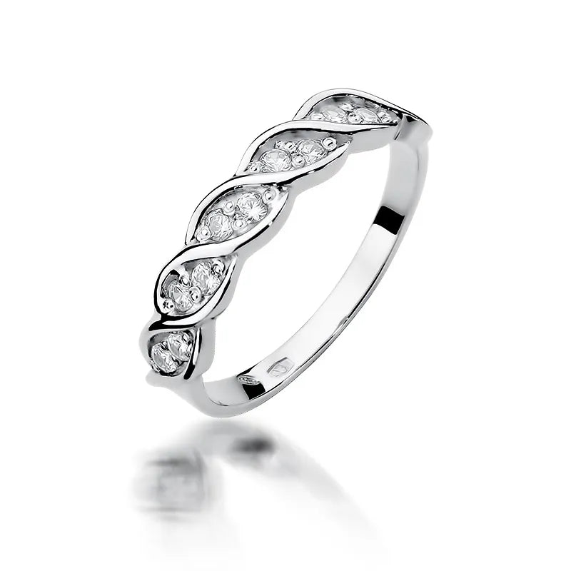 Gold Ring with 0.20ct Diamonds