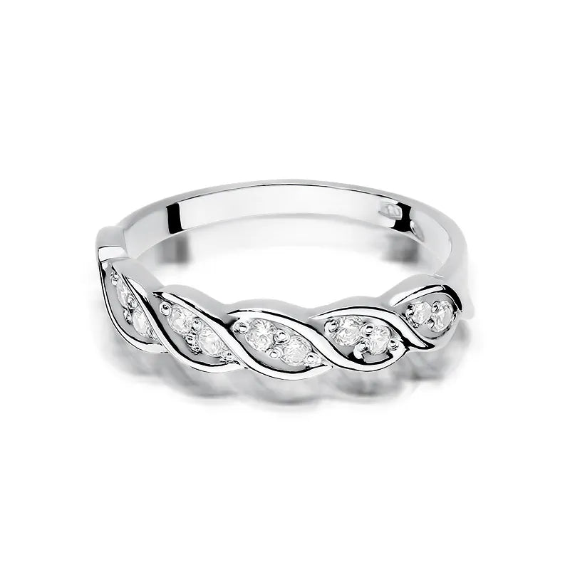 Gold Ring with 0.20ct Diamonds