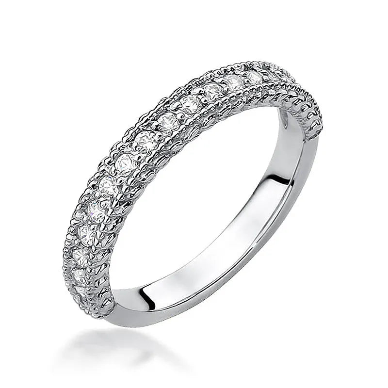 Gold Ring with 0.247ct Diamonds