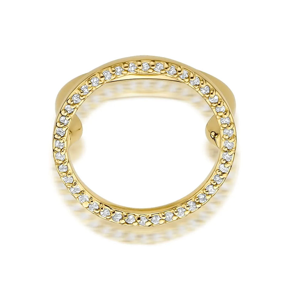 Gold Ring with 0.20ct Diamonds