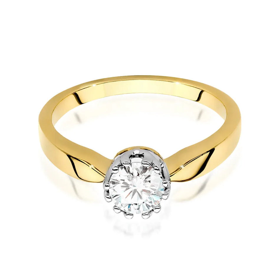 Gold Ring with 0.50ct Diamond