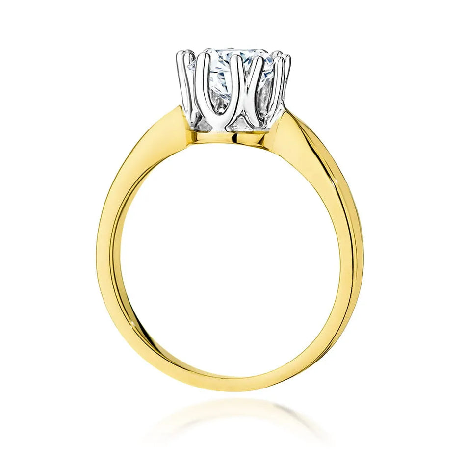 Gold Ring with Diamond